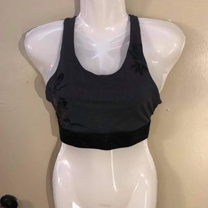 Connection 18 brand black sports bra size medium
